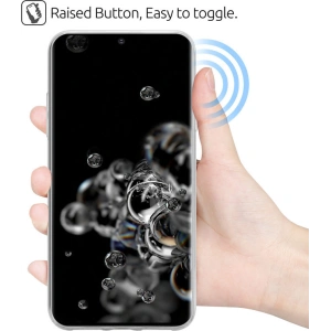 Wholesale Crong Crystal Slim Cover Samsung Galaxy S20 Ultra (clear) - CRG169 - {ean13} - Hurt