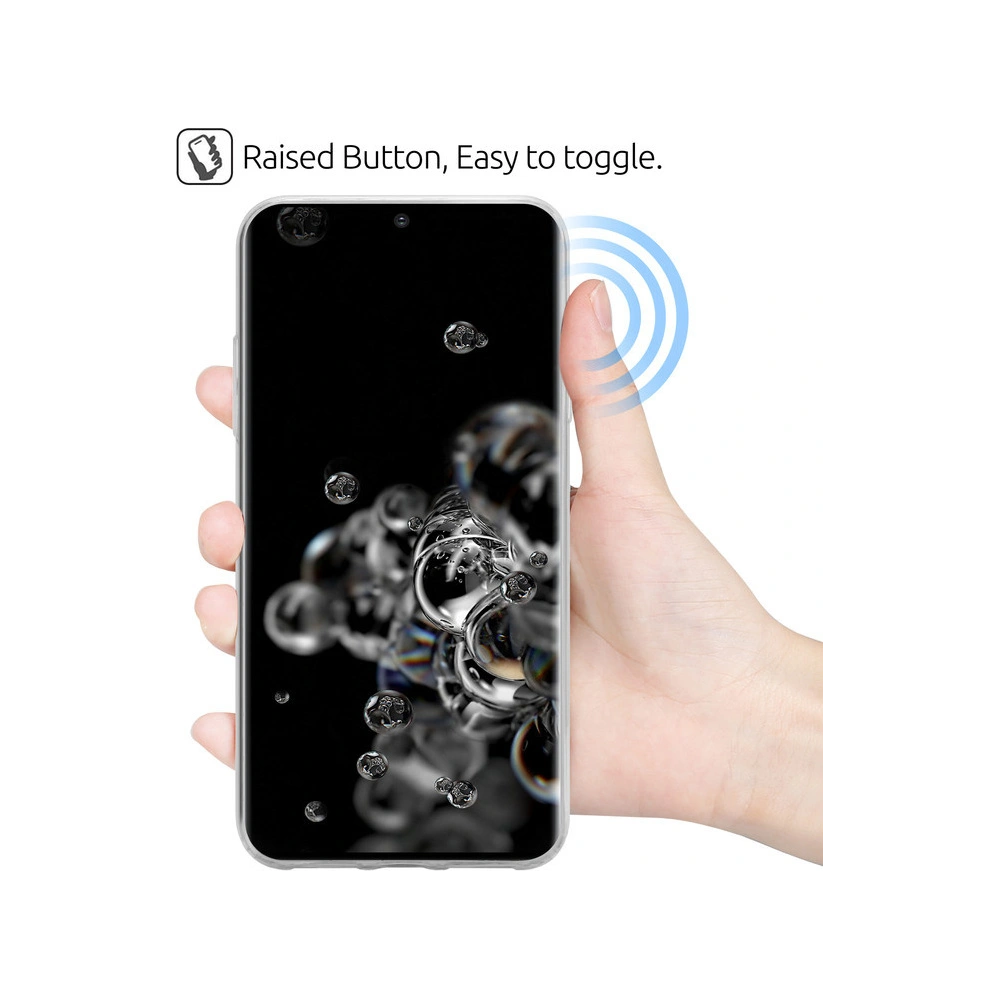 Hurtownia GSM - Etui Crong Crystal Slim Cover Samsung Galaxy S20 Ultra (průhledný) - CRG169 - {ean13} - Hurt