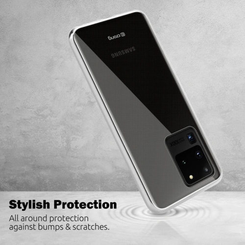 Etui Crong Crystal Slim Cover Samsung Galaxy S20 Ultra (przezroczysty)