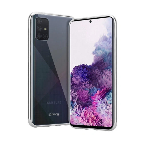 Etui Crong Crystal Slim Cover Samsung Galaxy A51 (przezroczysty)
