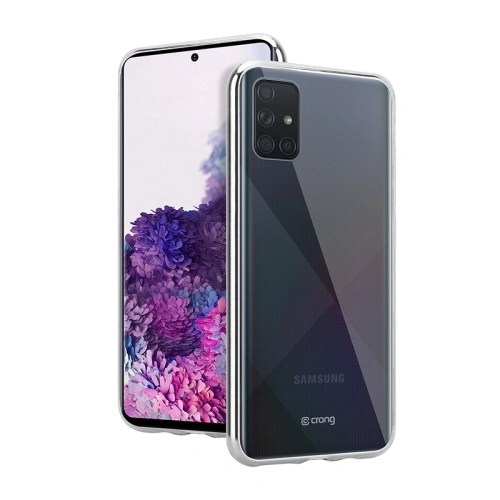 Etui Crong Crystal Slim Cover Samsung Galaxy A51 (przezroczysty)