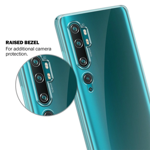 Etui Crong Crystal Slim Cover Xiaomi Mi Note 10/Pro (przezroczysty)