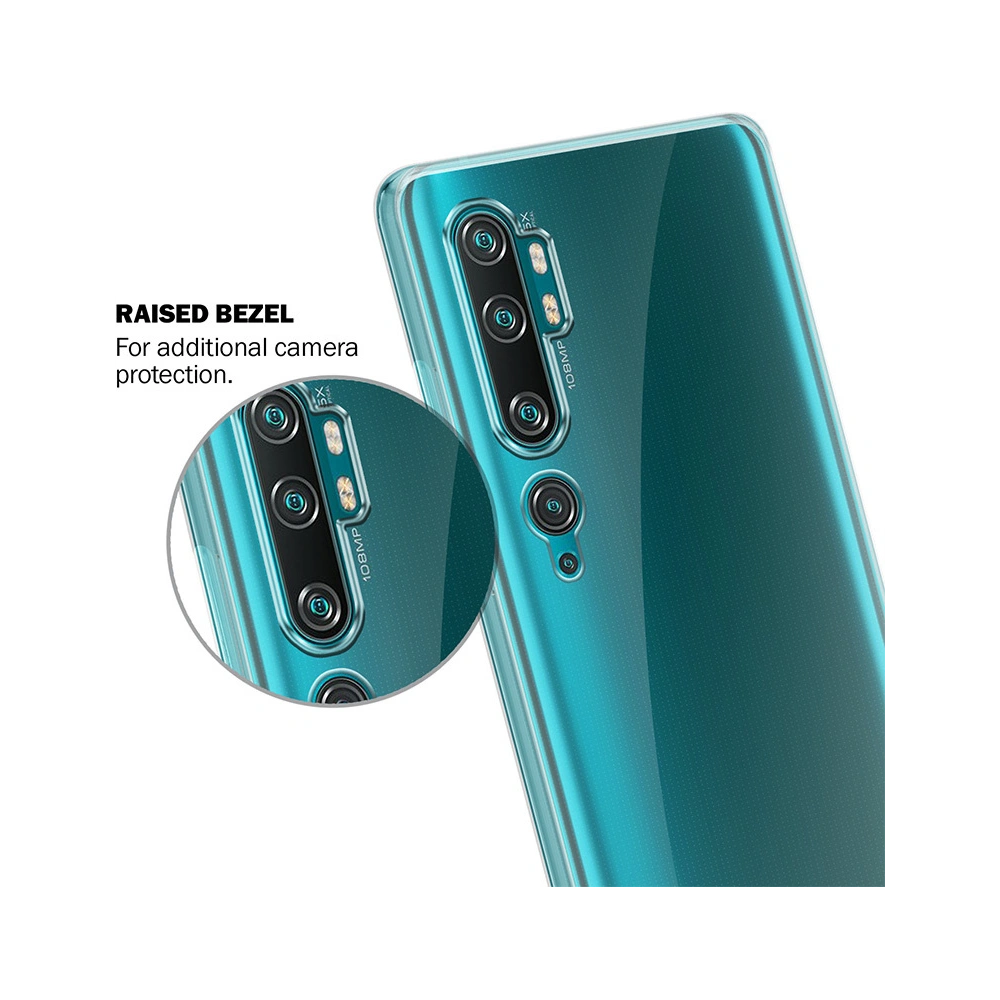 Hurtownia GSM - Etui Crong Crystal Slim Cover Xiaomi Mi Note 10/Pro (átlátszó) - CRG171 - {ean13} - Hurt
