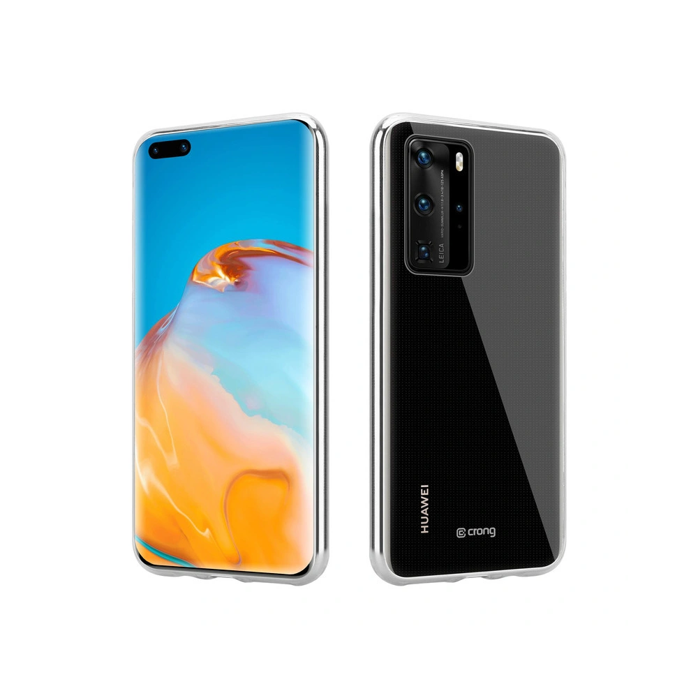 Hurtownia GSM - Etui Crong Crystal Slim Cover Huawei P40 (průhledný) - CRG172 - {ean13} - Hurt