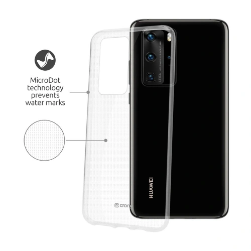 Etui Crong Crystal Slim Cover Huawei P40 (przezroczysty)