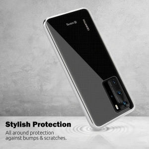 Hurtownia GSM - Etui Crong Crystal Slim Cover Huawei P40 (průhledný) - CRG172 - {ean13} - Hurt
