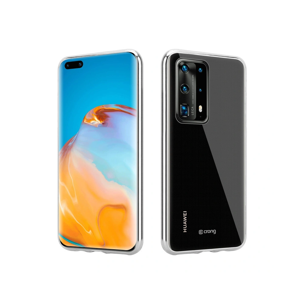 Hurtownia GSM - Etui Crong Crystal Slim Cover Huawei P40 Pro (átlátszó) - CRG173 - {ean13} - Hurt