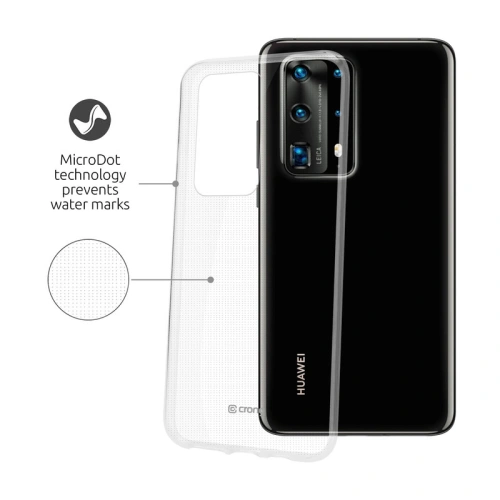 Etui Crong Crystal Slim Cover Huawei P40 Pro (przezroczysty)