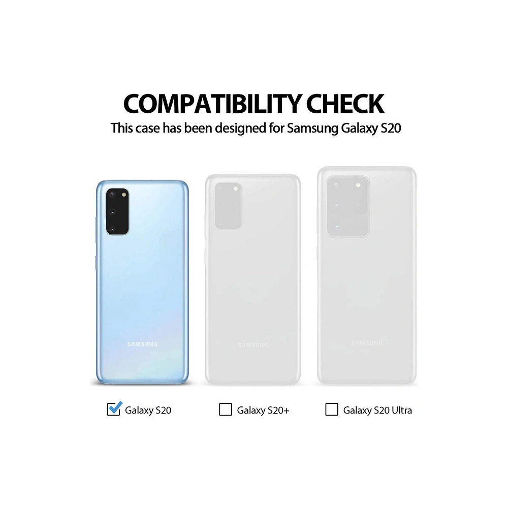 Hurtownia GSM - Etui Crong színes borító Samsung Galaxy S20 (rózsaszín) - CRG177 - {ean13} - Hurt