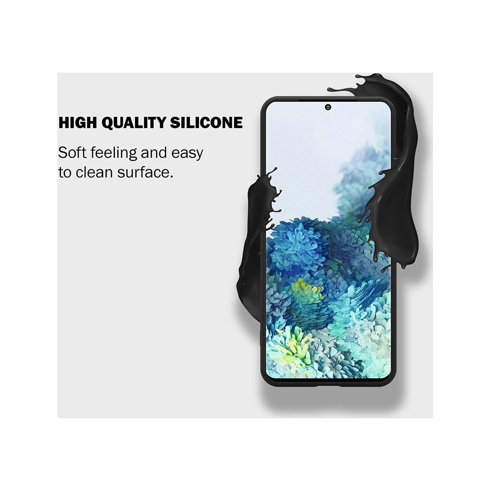 Hurtownia GSM - Etui Crong Color Cover Samsung Galaxy S20+ Plus (černý) - CRG178 - {ean13} - Hurt