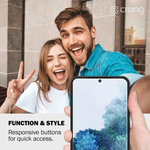 Hurtownia GSM - Etui Crong Color Cover Samsung Galaxy S20+ Plus (czerwony) - CRG179 - {ean13} - Hurt