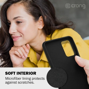 Hurtownia GSM - Etui Crong Color Cover Samsung Galaxy S20+ Plus (czerwony) - CRG179 - {ean13} - Hurt