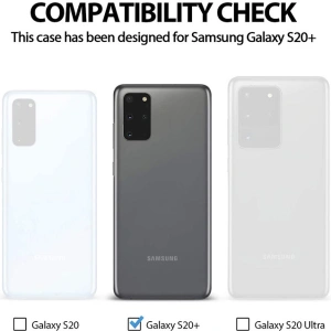 Hurtownia GSM - Etui Crong Color Cover Samsung Galaxy S20+ Plus (czerwony) - CRG179 - {ean13} - Hurt