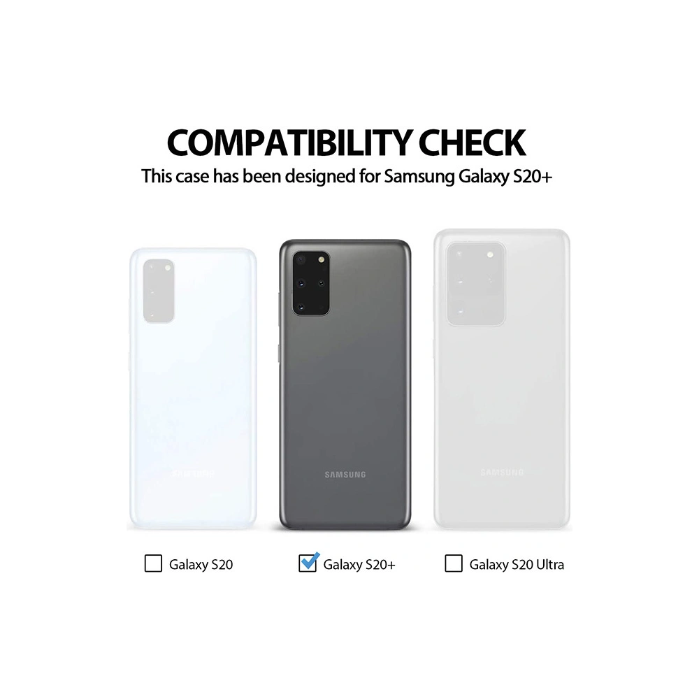 Hurtownia GSM - Etui Crong Color Cover Samsung Galaxy S20+ Plus (czerwony) - CRG179 - {ean13} - Hurt