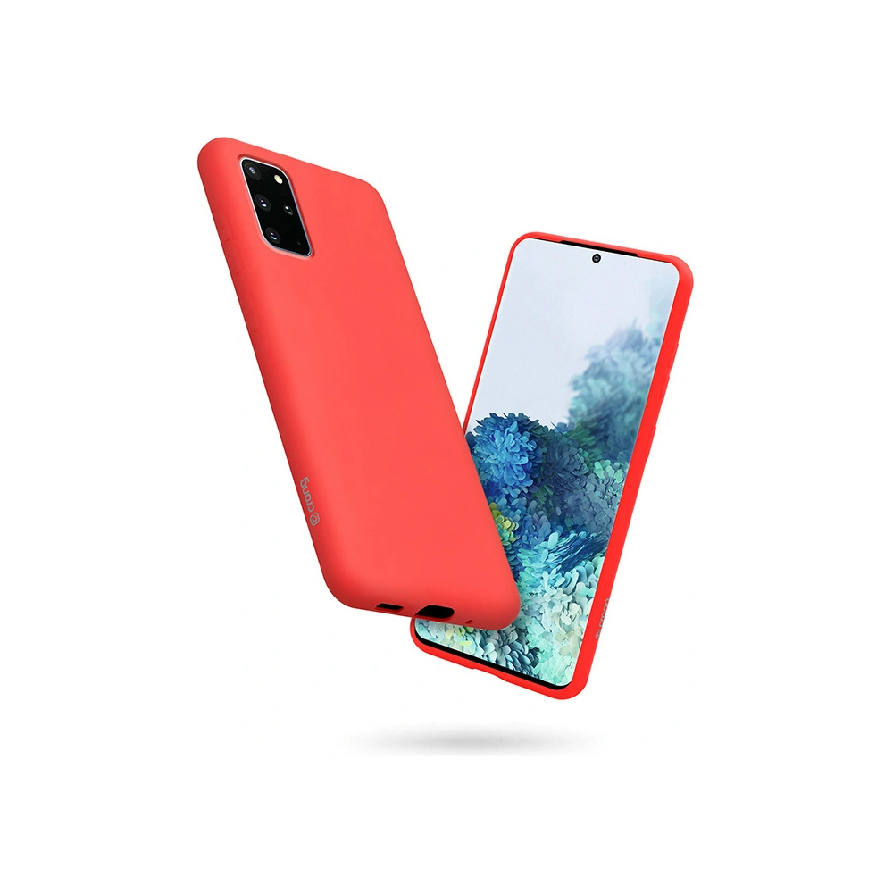 Hurtownia GSM - Etui Crong Color Cover Samsung Galaxy S20+ Plus (czerwony) - CRG179 - {ean13} - Hurt