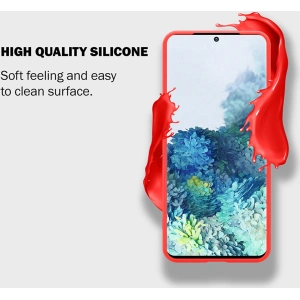 Wholesale Crong Color Cover Samsung Galaxy S20+ Plus (red) - CRG179 - {ean13} - Hurt