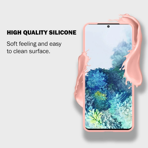 Etui Crong Color Cover Samsung Galaxy S20+ Plus (różowy)