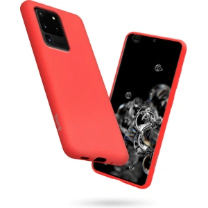 Wholesale Crong Color Cover Samsung Galaxy S20 Ultra (red) - CRG183 - {ean13} - Hurt
