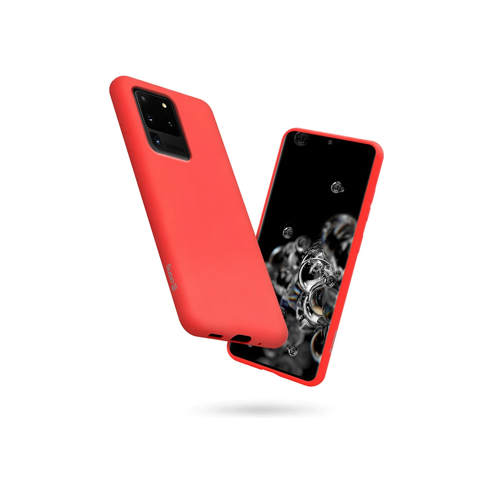 Hurtownia GSM - Etui Crong Color Cover Samsung Galaxy S20 Ultra (červený) - CRG183 - {ean13} - Hurt