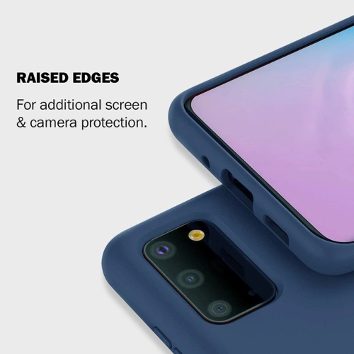 Etui Crong Color Cover Samsung Galaxy S20 Ultra (niebieski)