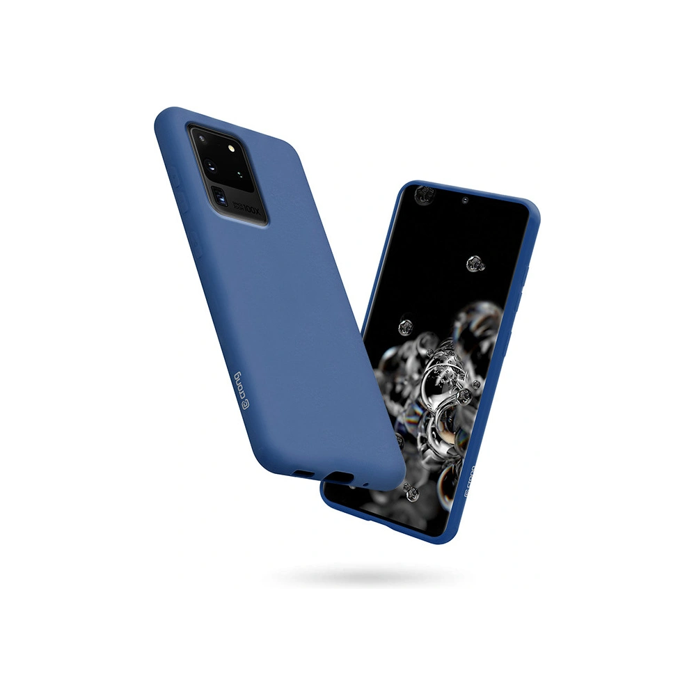 Hurtownia GSM - Case Crong Color Cover Samsung Galaxy S20 Ultra (blau) - CRG184 - {ean13} - Hurt