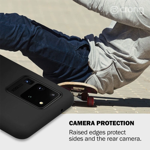 Etui Crong Color Cover Samsung Galaxy A51 (czarny)