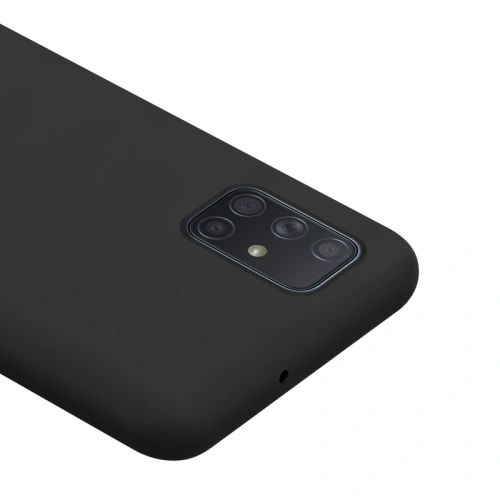 Etui Crong Color Cover Samsung Galaxy A51 (czarny)