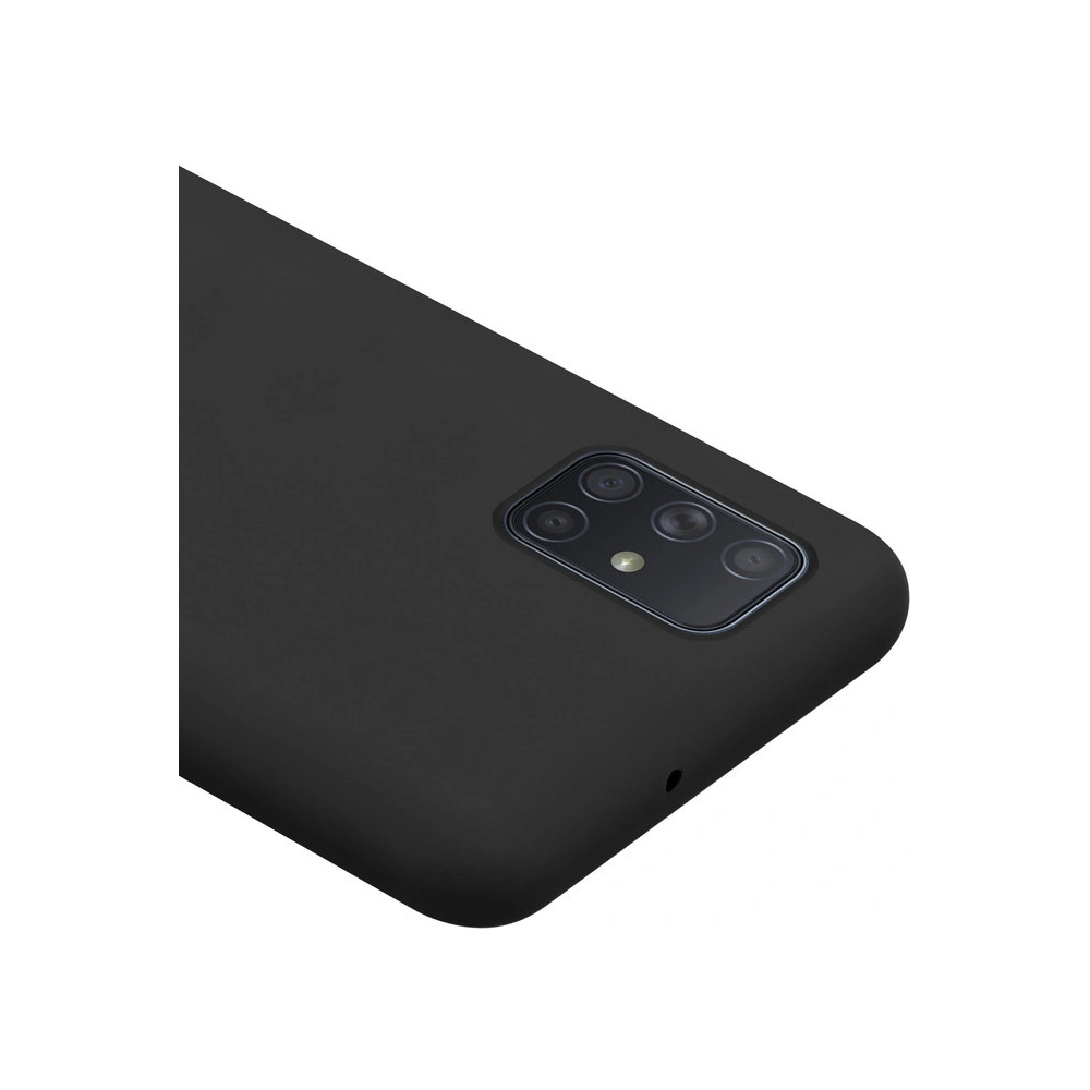 Hurtownia GSM - Etui Crong Színes Borító Samsung Galaxy A51 (fekete) - CRG185 - {ean13} - Hurt