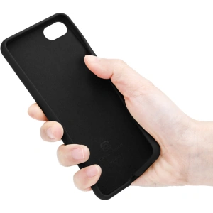 Hurtownia GSM - Etui Crong színes borító Apple iPhone SE 2022/SE 2020/8/7 (fekete) - CRG186 - {ean13} - Hurt