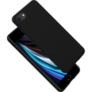 Hurtownia GSM - Etui Crong színes borító Apple iPhone SE 2022/SE 2020/8/7 (fekete) - CRG186 - {ean13} - Hurt