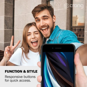 Hurtownia GSM - Etui Crong színes borító Apple iPhone SE 2022/SE 2020/8/7 (piros) - CRG187 - {ean13} - Hurt