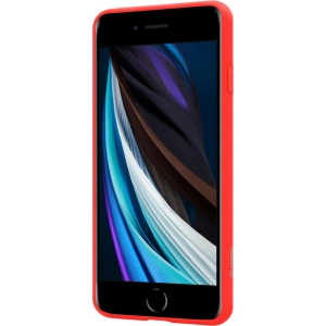 Hurtownia GSM - Etui Crong színes borító Apple iPhone SE 2022/SE 2020/8/7 (piros) - CRG187 - {ean13} - Hurt