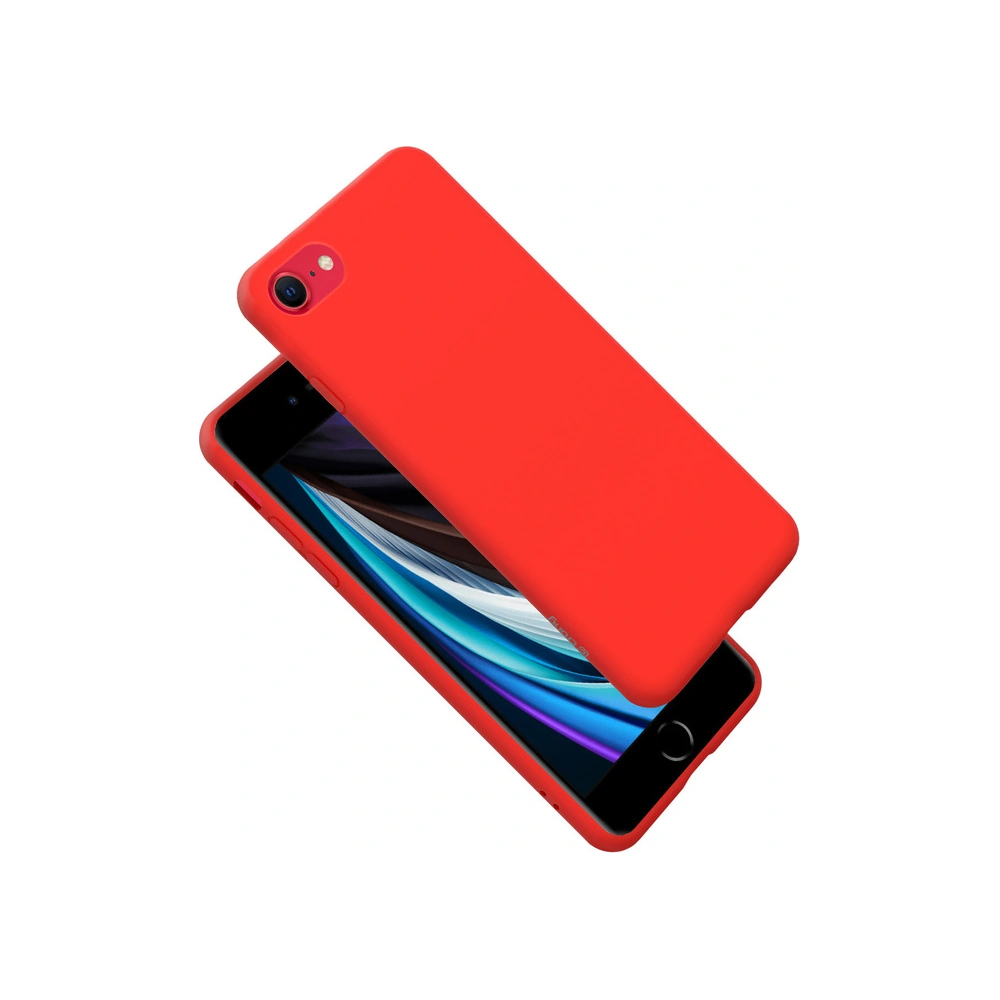 Wholesale Crong Color Cover Apple iPhone SE 2022/SE 2020/8/7 (red) - CRG187 - {ean13} - Hurt