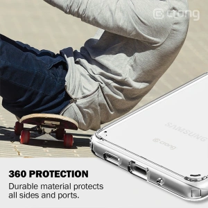 Hurtownia GSM - Etui Crong Crystal Shield Cover Samsung Galaxy S20+ Plus (przezroczysty) - CRG191 - {ean13} - Hurt