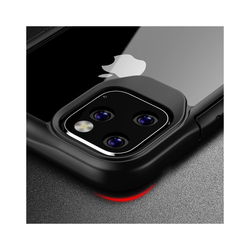 Hurtownia GSM - Set mit Hülle + Glas Crong Hybrid Clear Cover Apple iPhone 11 Pro (schwarz) - CRG193 - {ean13} - Hurt