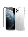 Sada pouzdro + sklo Crong Crystal Shield Kryt Apple iPhone 11 Pro (průhledný)