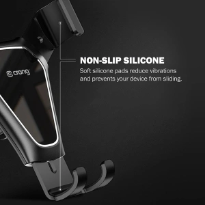 Hurtownia GSM - Upevnění do auta Crong Gravity Auto-Clip Car Holder 4,7 - 6,5 palce (černý) - CRG195 - {ean13} - Hurt