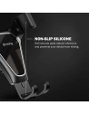Hurtownia GSM - Auto-Halterung Crong Gravity Auto-Clip für Mobilgeräte von 4,7 - 6,5 Zoll (schwarz) - CRG195 - {ean13} - Hurt