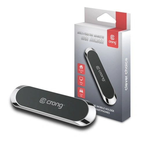 Magnetyczny uchwyt samochodowy Crong Multi-Function Magnetic Car Holder (czarny)