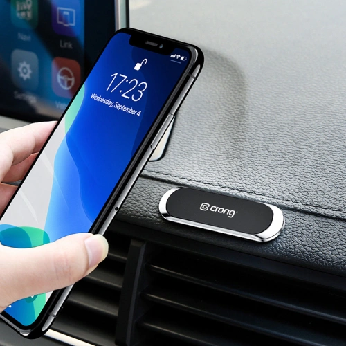 Magnetyczny uchwyt samochodowy Crong Multi-Function Magnetic Car Holder (czarny)