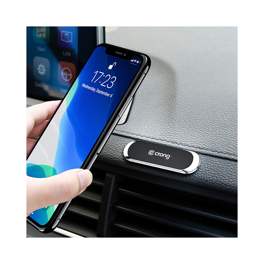 Wholesale Crong Multi-Function Magnetic Car Holder (black) - CRG196 - {ean13} - Hurt