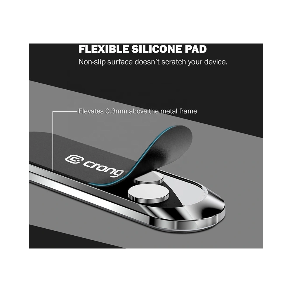 Wholesale Crong Multi-Function Magnetic Car Holder (black) - CRG196 - {ean13} - Hurt