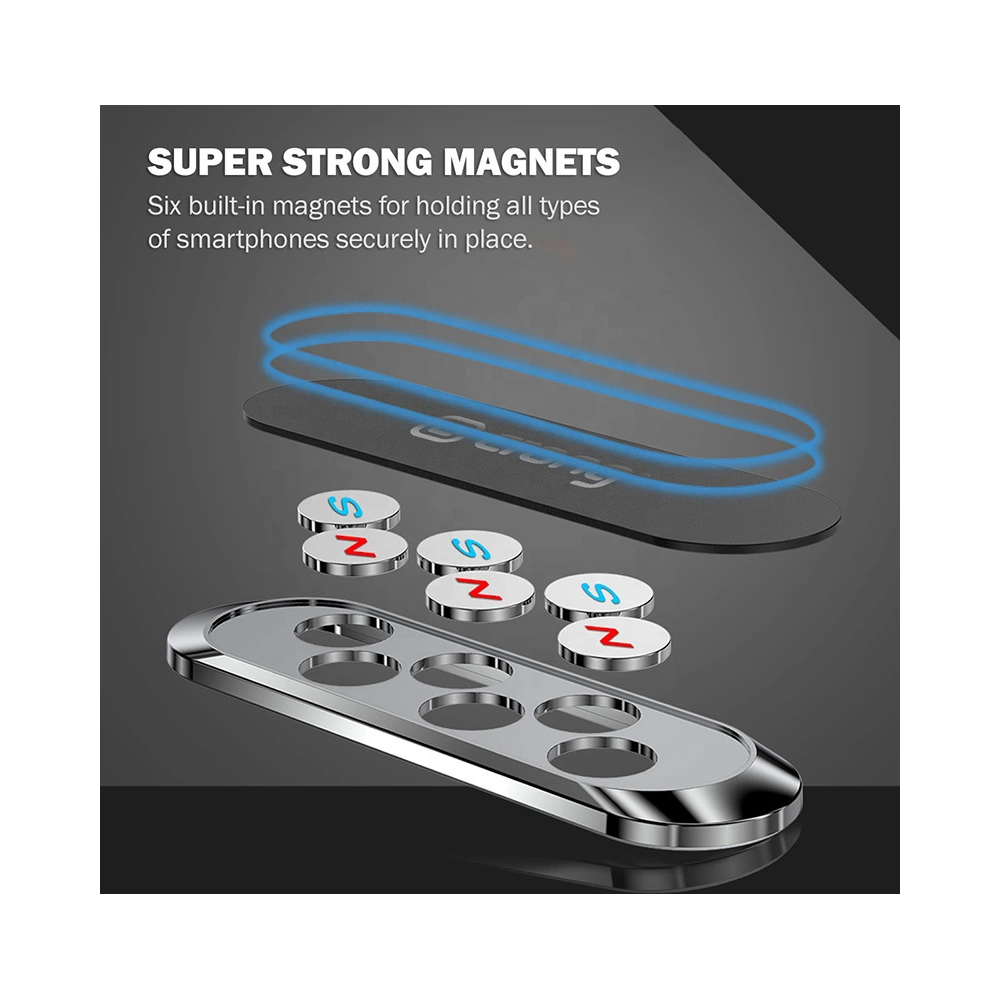 Hurtownia GSM - Magnetický držák do auta Crong Multi-Function Magnetic Car Holder (černý) - CRG196 - {ean13} - Hurt