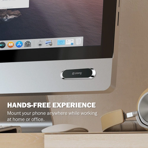 Magnetyczny uchwyt samochodowy Crong Multi-Function Magnetic Car Holder (czarny)