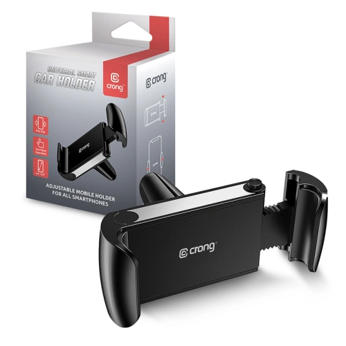 Uchwyt samochodowy Crong Universal Smart Car Holder 4 - 6,5 cali (czarny)