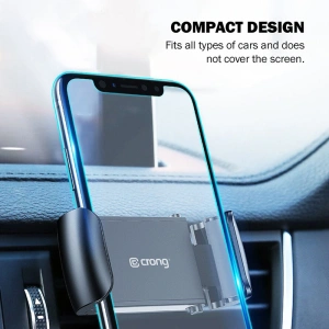 Hurtownia GSM - Autohalter Crong Universal Smart Car Holder 4 - 6,5 Zoll (schwarz) - CRG197 - {ean13} - Hurt