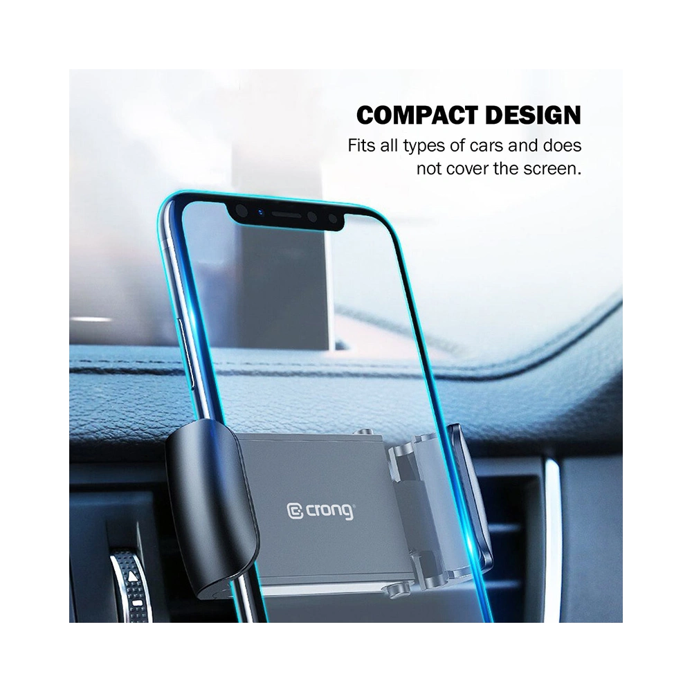 Hurtownia GSM - Autohalter Crong Universal Smart Car Holder 4 - 6,5 Zoll (schwarz) - CRG197 - {ean13} - Hurt