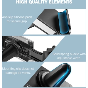 Hurtownia GSM - Autohalter Crong Universal Smart Car Holder 4 - 6,5 Zoll (schwarz) - CRG197 - {ean13} - Hurt