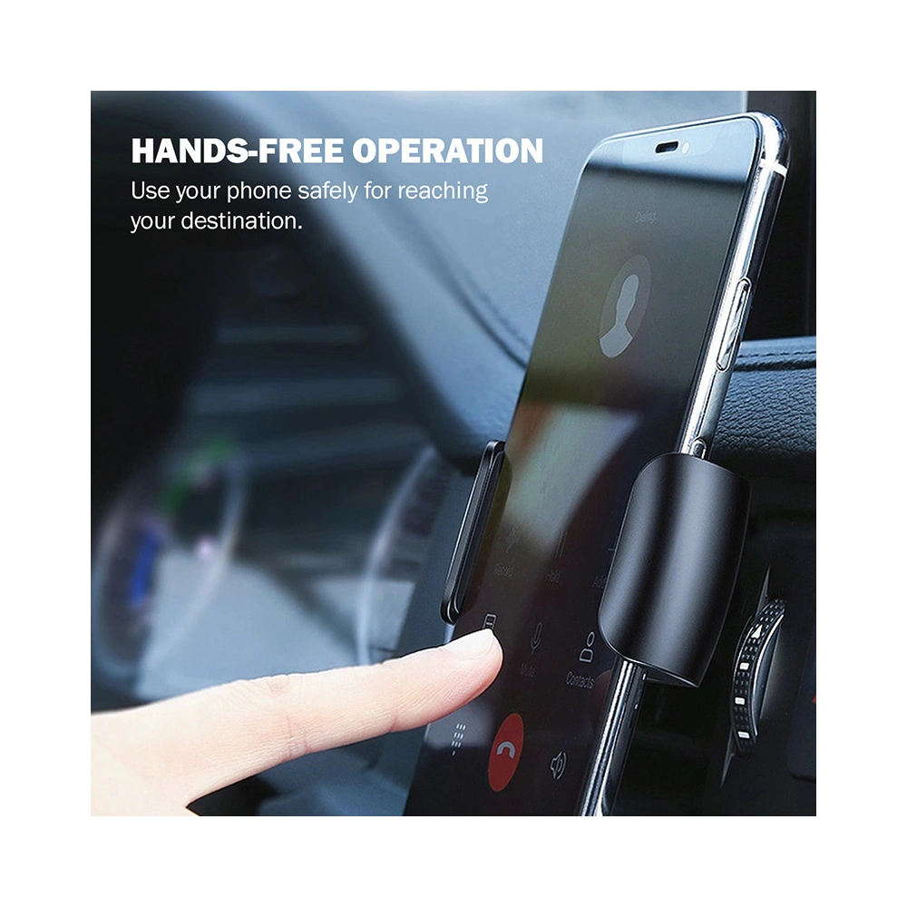 Hurtownia GSM - Uchwyt auto Crong Universal Smart Car Holder 4 - 6,5 inci (negru) - CRG197 - {ean13} - Hurt
