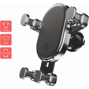 Hurtownia GSM - Autós tartó Crong Gravity Auto-Lock Autótartó 4,7 - 6,5 inch (fekete) - CRG198 - {ean13} - Hurt